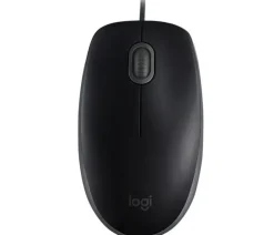 LOGITECH B110 SILENT RATON USB 1000DPI - 3 BOTONES - SILENCIOSO - USO AMBIDIESTRO - CABLE DE 1.80M - COLOR NEGRO