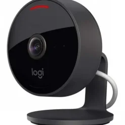 LOGITECH CIRCLE VIEW CAMARA DE VIDEOVIGILANCIA WIFI FULLHD 1080P - ANGULO DE VISION 180º - 2 CANALES AUDIO - MICROFONO Y ALTAVOZ INTEGRADO - VISION NOCTURNA - COLOR NEGRO