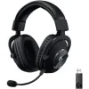 LOGITECH G PRO X AURICULARES GAMING INALAMBRICOS DTS 7.1 CON MICROFONO - TECNOLOGIA LIGHTSPEED - MICROFONO FLEXIBLE - DIADEMA AJUSTABLE - ALMOHADILLAS ACOLCHADAS - ALTAVOCES DE 50MM - COLOR NEGRO