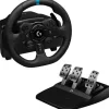 LOGITECH G923 TRUEFORCE JUEGO DE VOLANTE Y PEDALES DE CARRERAS COMPATIBLE CON PS4, PS5 Y PC - LEDS INDICADOR RPM - GIRO 900º - EFECTO FORCE FEEDBACK CON TRUEFORCE - FRENO PROGRESIVO - VOLANTE DE ALUMI