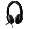 LOGITECH H540 AURICULARES CON MICROFONO USB - MICROFONO PLEGABLE - DIADEMA AJUSTABLE - ALMOHADILLAS ACOLCHADAS - CONTROLES EN AURICULAR - CABLE DE 1.80M - COLOR NEGRO
