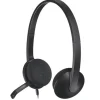 LOGITECH H340 AURICULARES CON MICROFONO USB - MICROFONO PLEGABLE - DIADEMA AJUSTABLE - ALMOHADILLAS ACOLCHADAS - CABLE DE 1.80M - COLOR NEGRO