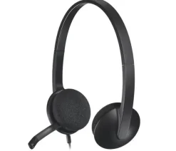 LOGITECH H340 AURICULARES CON MICROFONO USB - MICROFONO PLEGABLE - DIADEMA AJUSTABLE - ALMOHADILLAS ACOLCHADAS - CABLE DE 1.80M - COLOR NEGRO