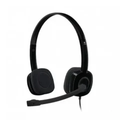 LOGITECH H151 AURICULARES CON MICROFONO - MICROFONO GIRATORIO - CONTROLES EN CABLE - DIADEMA AJUSTABLE - CONEXION JACK 3.5MM - CABLE DE 1.80M - COLOR NEGRO
