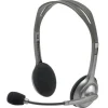 LOGITECH H110 AURICULARES ESTEREO CON MICROFONO PLEGABLE - DIADEMA AJUSTABLE - JACK 3.5MM - CABLE DE 1.80M - COLOR GRIS