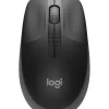 LOGITECH M190 FULL SIZE RATON INALAMBRICO USB 1000DPI - 3 BOTONES - GRAN TAMAÑO - USO AMBIDIESTRO - COLOR NEGRO/GRIS OSCURO