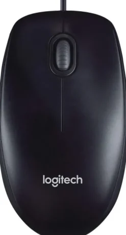 LOGITECH M90 RATON USB 1000DPI - 3 BOTONES - USO AMBIDIESTRO - COLOR NEGRO