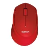 LOGITECH M330 SILENT PLUS RATON INALAMBRICO 1000DPI - SILENCIOSO - 3 BOTONES - USO DIESTRO - COLOR ROJO