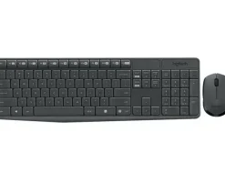 LOGITECH MK235 PACK INALAMBRICO TECLADO + RATON 3 BOTONES - USO AMBIDIESTRO - COLOR NEGRO