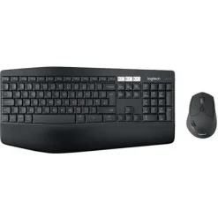 LOGITECH MK850 PERFORMANCE PACK INALAMBRICO USB TECLADO CON REPOSAMUÑECAS + RATON 1000DPI 7 BOTONES - USO DIESTRO - COLOR NEGRO
