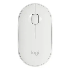 LOGITECH PEBBLE M350 RATON INALAMBRICO USB 1000DPI - 3 BOTONES - USO AMBIDIESTRO - COLOR BLANCO