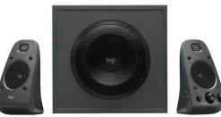 LOGITECH Z625 ALTAVOCES 2.1 THX 140W - SUBWOOFER 260W - 2X ENTRADAS JACK 3.5 MM - ENTRADA DE AURICULARES Y RCA - COLOR NEGRO