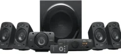 LOGITECH Z906 SISTEMA DE ALTAVOCES 5.1 THX 1000W - SUBWOOFER 165W - DOLBY & DTS - MANDO A DISTANCIA - COLOR NEGRO