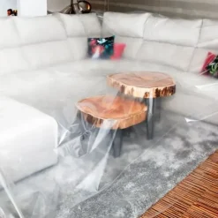 LONA PROTECCIÓN GALGA 4 X 10 METROS TRANSPARENTE