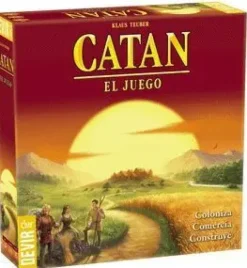 LOS COLONOS DE CATAN JUEGO DE TABLERO - TEMATICA COLONIZAR/COMERCIO - DE 3 A 4 JUGADORES - A PARTIR DE 10 AÑOS - DURACION 75MIN. APROX.