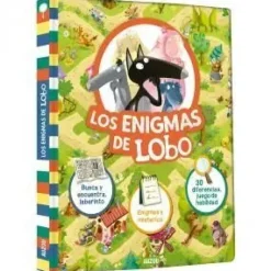 LOS ENIGMAS DE LOBO. BUSCA Y ENCUENTRA Y LABERINTO. ENIGMAS Y MISTERIOS. 30 DIFE