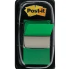 3M MMM BANDERITAS POST-IT 25,4X43,1MM VERDE 50U 680-3 MAK001228