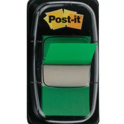 3M MMM BANDERITAS POST-IT 25,4X43,1MM VERDE 50U 680-3 MAK001228