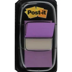 3M MMM BANDERITAS POST-IT 25,4X43,1MM VIOLETA MORADO 50U 001229