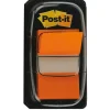 3M MMM BANDERITAS POST-IT 25,4X43,1MM NARANJA 50U 680-4 MAK001226