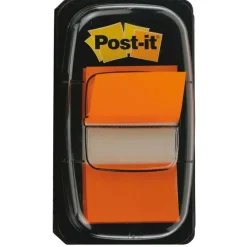 3M MMM BANDERITAS POST-IT 25,4X43,1MM NARANJA 50U 680-4 MAK001226