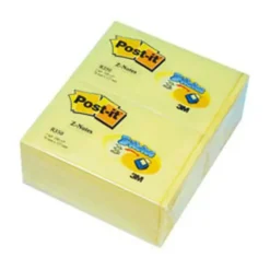 3M MMM NOTA ADH.POST-IT 76X127 Z-NOTES AMAR. R-350 MAK029750