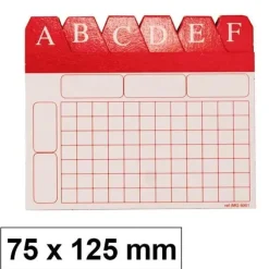 MAKRO PAPER INDICE ALF.FICHERO Nº2 75X125 CARTON 6002 MAK209482
