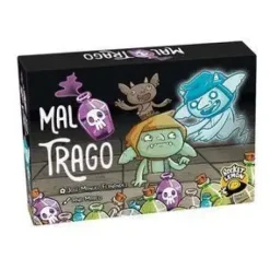 MAL TRAGO ¡BRUJAS, POCIONES Y MUCHOS GOBLINS! JUEGO DE CARTAS - TEMATICA BRUJAS Y POCIONES - DE 4 A 10 JUGADORES - A PARTIR DE 8 AÑOS - DURACION 15-20MIN. APROX.