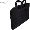 MALETIN PARA PORTATIL Q-CONNECT 15,6" CON ASAS RETRACTILES CREMALLERA 3 BOLSILLOS EXTERIORES NEGRO