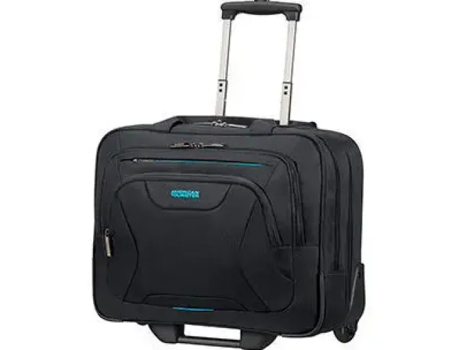 MALETIN SAMSONITE AMERICAN TOURISTER WORK PARA PORTATIL DE 15,6" CON RUEDAS Y COMPARTIMENTO PARA ROPA COLOR