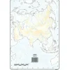 MAPA MUDO ASIA FISICO