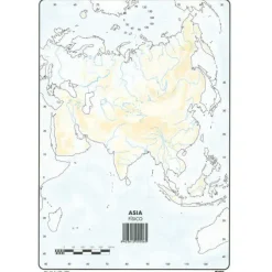 MAPA MUDO ASIA FISICO