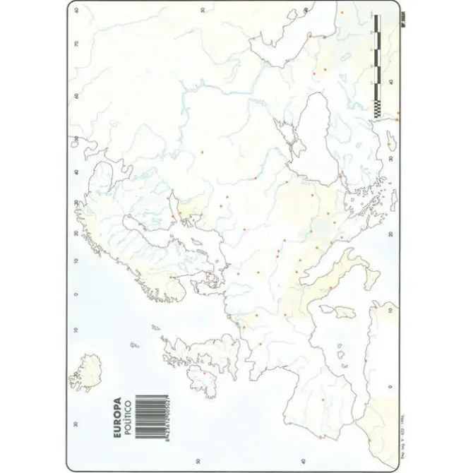 MAPA MUDO EUROPA POLITICO