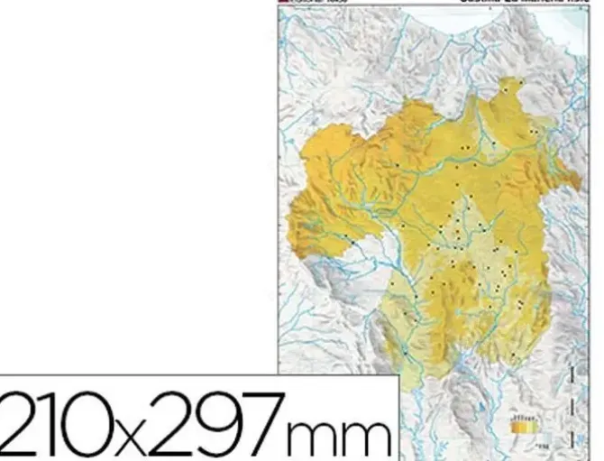 MAPAS MUDOS CLM FISICO PQ.100 0019398 MAK655049
