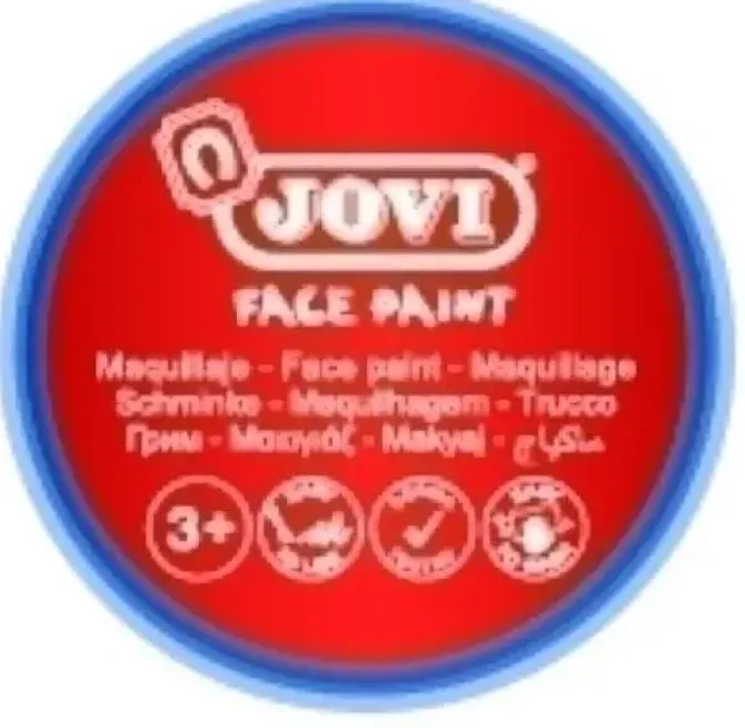 MAQUILLAJE JOVI CREMA FACE PAINT BOTE DE 8 ML ROJO