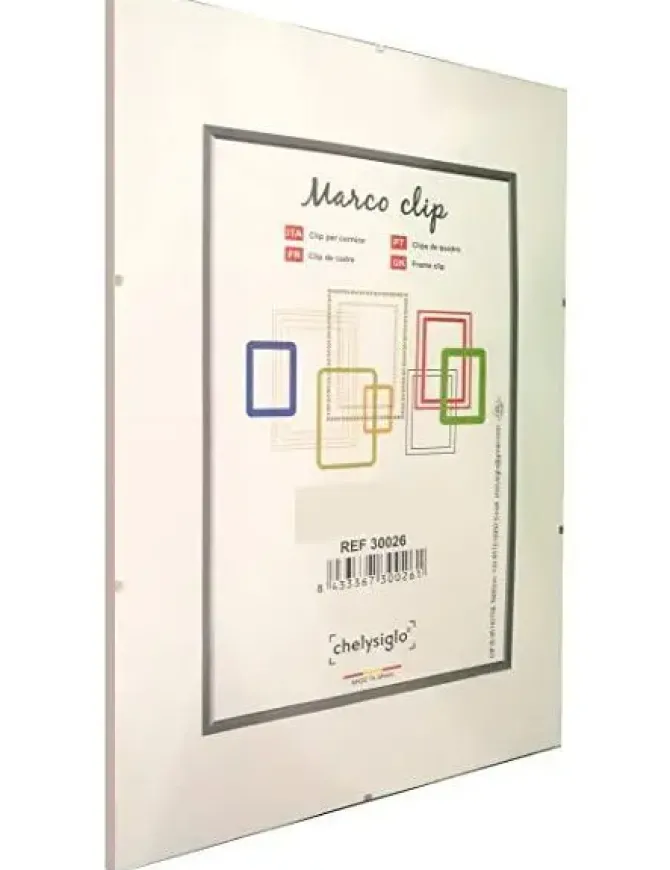 MARCOCLIP 40X60CM SOPORTE SIN MARCO CLIPS