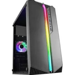 MARS GAMING MC-S1 CAJA COMPACTA GAMING - ILUMINACION ARGB 12 MODOS - VENTANA LATERAL COMPLETA - REFRIGERACION AVANZADA - COMPATIBLE MICRO-ATX/MINI-ITX - COLOR NEGRO