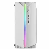 MARS GAMING MC-S1 CAJA COMPACTA GAMING - ILUMINACION ARGB 12 MODOS - VENTILADOR FRGB INCLUIDO - VENTANA LATERAL COMPLETA - COMPATIBLE MICRO-ATX/MINI-ITX - COLOR BLANCO