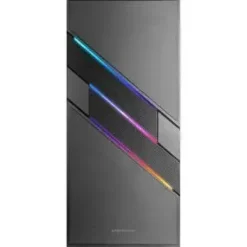 MARS GAMING MC-U3 CAJA FULL ARGB - ILUMINACION ARGB FRONTAL - VENTANA CRISTAL TEMPLADO - SOPORTA 6 VENTILADORES - COMPATIBLE ATX/MATX/MINI-ITX - COLOR NEGRO