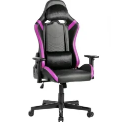 MARS GAMING MGC-PRO SILLA GAMING - CUERO PU - COJINES SOFT-TOUCH - REPOSABRAZOS 2D - RESPALDO RECLINABLE 135º - SOPORTA 150 KG - BASE DE ACERO - RUEDAS XL - COLOR NEGRO