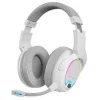 MARS GAMING MHW-100 AURICULARES INALAMBRICOS - SONIDO ENVOLVENTE - ILUMINACION ARGB - 40H DE BATERIA - MICROFONO ENC EXTRAIBLE - CONEXION 2.4GPRO SIN LATENCIA - COLOR BLANCO