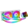 MARS GAMING ML-ULTRA240 KIT DE REFRIGERACION LIQUIDA - POTENCIA 500W - BOMBA OPTI-CHAMBER GEN 3 - ILUMINACION ARGB 360º - VENTILADORES SILENCIOSOS - COMPATIBILIDAD UNIVERSAL - COLOR BLANCO