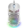 MARS GAMING MM55 RATON GAMING USB 12800DPI - CARCASA DE PANEL PERFORADO - 5 BOTONES - ILUMINACION RGB CHROMA - USO DIESTRO - CABLE DE 1.70M