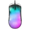 MARS GAMING MMGLOW RATON GAMING USB 12800DPI - CUERPO CON ACABADO ESPEJO - 6 BOTONES - ILUMINACION RGB CHROMA - USO DIESTRO - CABLE DE 1.70M