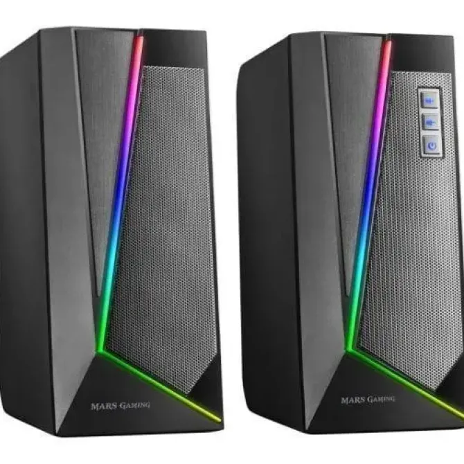 MARS GAMING MS7 ALTAVOCES BLUETOOTH 5.0 20W - ILUMINACION RGB - CONTROL DE VOLUMEN