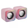 MARS GAMING MSCUBE ALTAVOCES 8W - ILUMINACION RGB - SONIDO DSP - USB, ENTRADA JACK 3.5MM - COMPACTOS Y LIGEROS