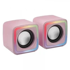 MARS GAMING MSCUBE ALTAVOCES 8W - ILUMINACION RGB - SONIDO DSP - USB, ENTRADA JACK 3.5MM - COMPACTOS Y LIGEROS