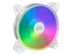 MARS GAMING VENTILADOR 120MM - ILUMINACION RGB - VELOCIDAD MAX. 1100RPM