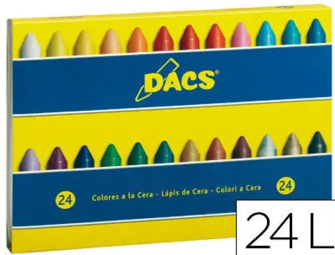 MASATS CERAS DACS 24COLORES DA050295 MAK630215