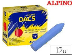 MASATS LAPIZ CERA DACS AZUL 12 UND DA060017 MAK125139